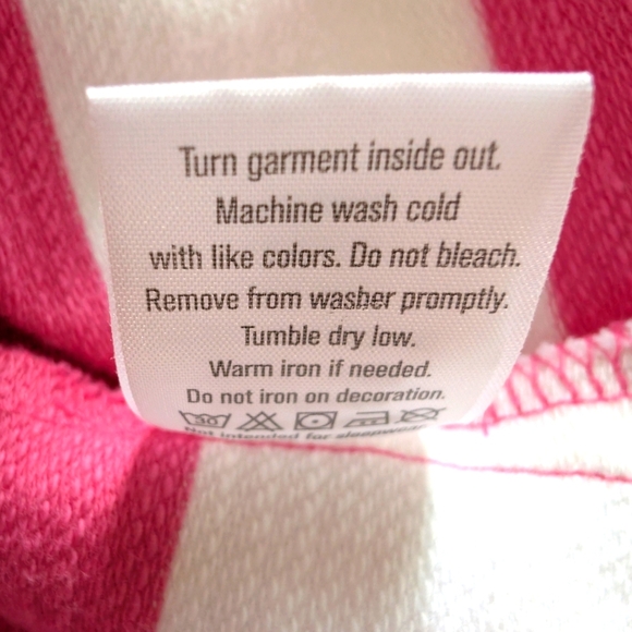 Gymboree Pink and White Striped Top with Blue Detail Casual Cotton Size 5T - Picture 6 of 6